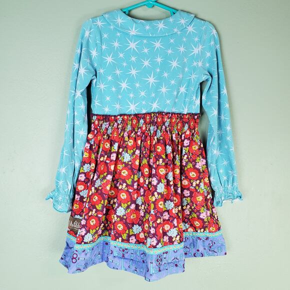 Matilda Jane Paint By Numbers Monica Floral Dress Size 6 - Picture 2 of 6